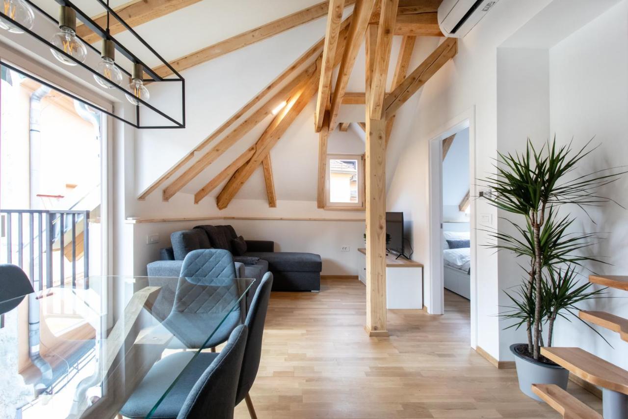 Bright & Spacious Loft In The Heart Of Old Town Ljubljana Dış mekan fotoğraf