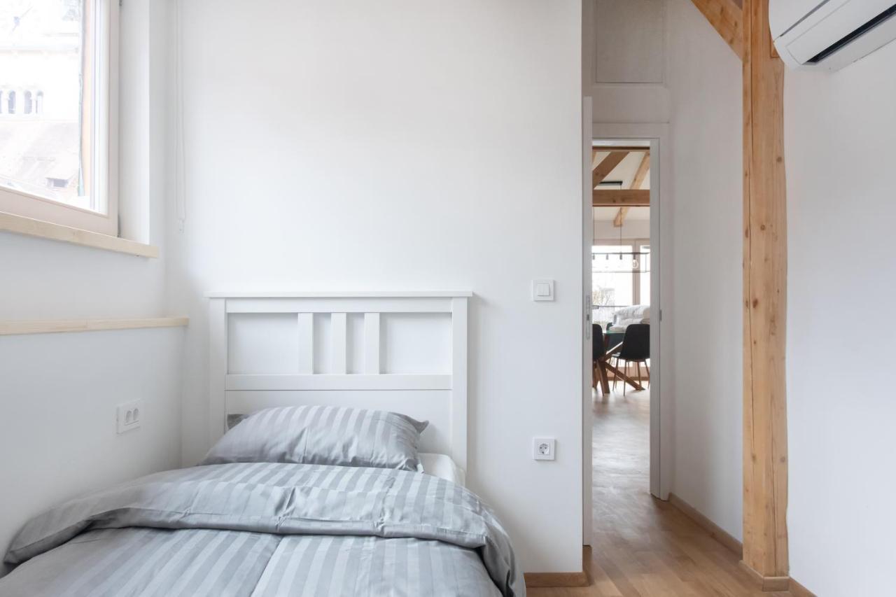 Bright & Spacious Loft In The Heart Of Old Town Ljubljana Dış mekan fotoğraf